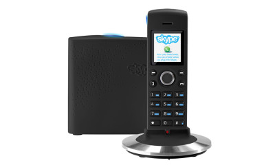 Беспроводной Skype-телефон RTX DUALphone 4088 RU (black, чёрный)