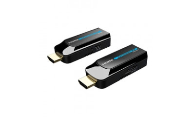 Удлинитель HDMI, FullHD, CAT6, до 50 метров, компактный размер Lenkeng LKV372S