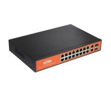 WI-PMS320GF, Коммутатор управляемый L2 PoE 350Вт, порты 16 PoE GE + 2 Combo GE/SFP